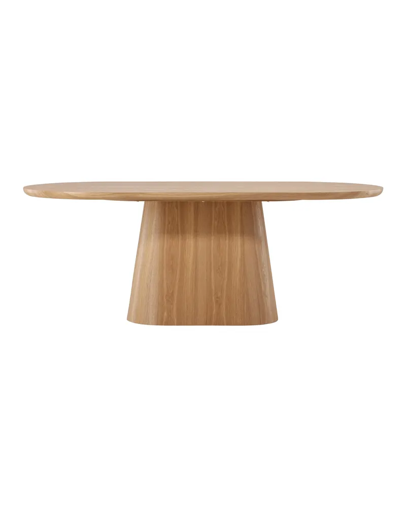 Stjärnö ovaler Esstisch 200 × 90 cm, Mokka