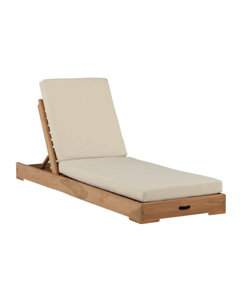 Sunbed Sonnenliege aus Teak mit Auflage, Ansicht 14