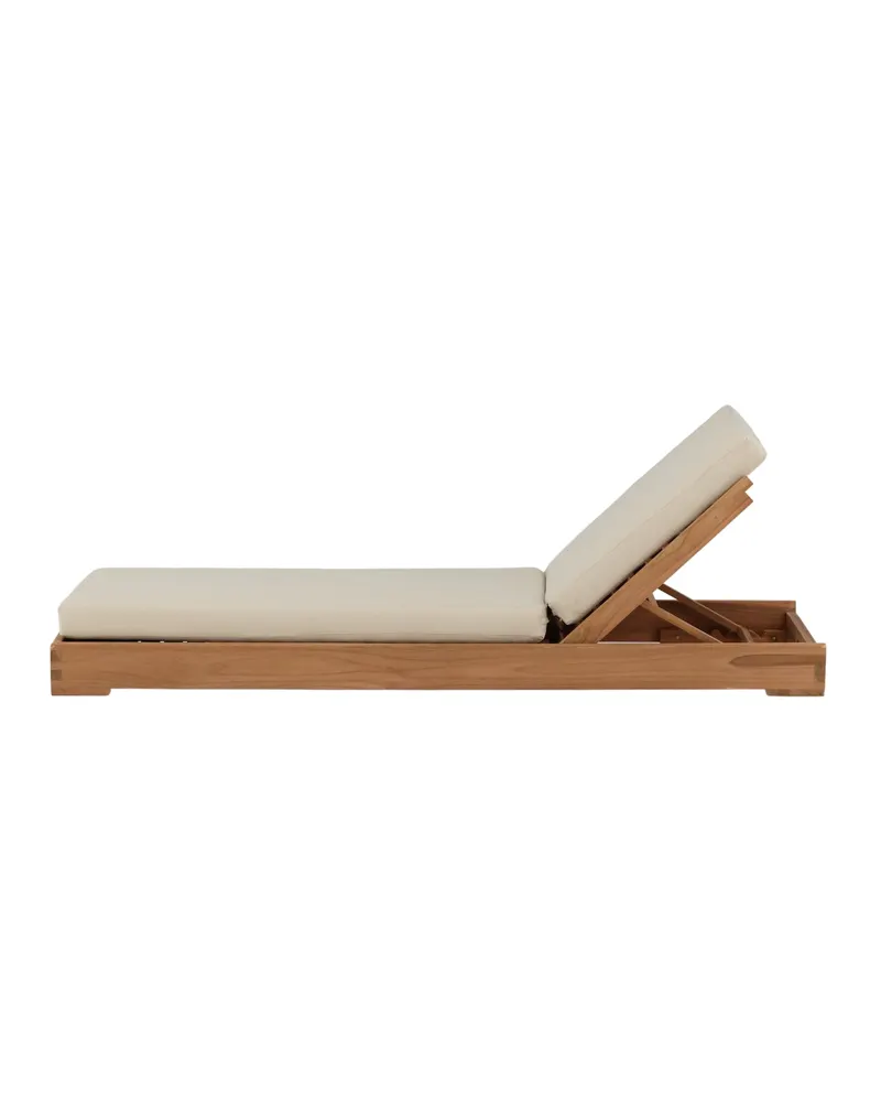 Sunbed Sonnenliege aus Teak mit Auflage, Ansicht 15