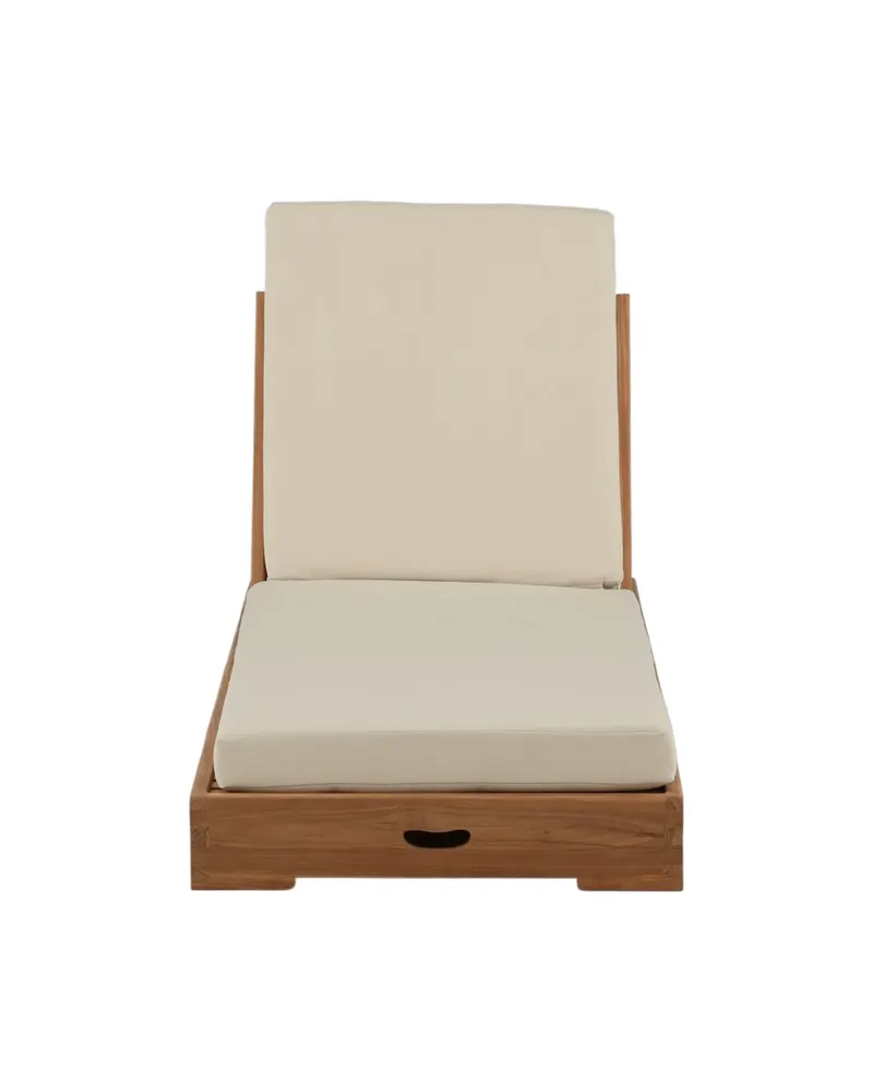 Sunbed Sonnenliege aus Teak mit Auflage, Ansicht 3