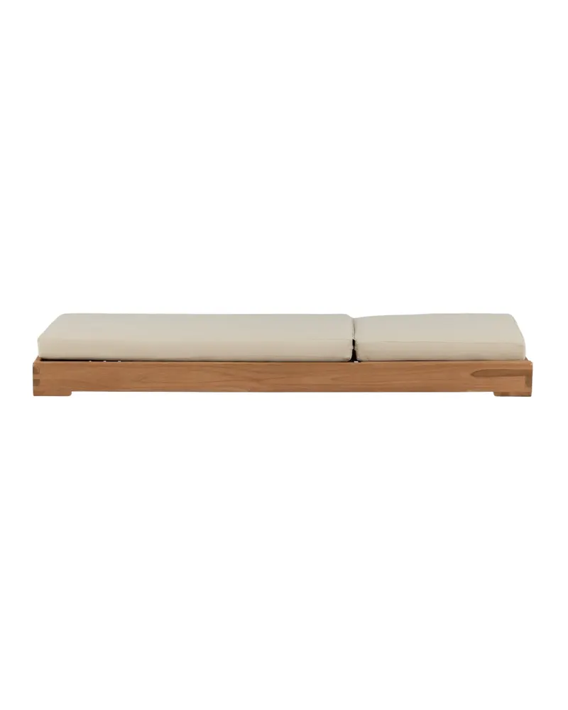 Sunbed Sonnenliege aus Teak mit Auflage, Ansicht 5