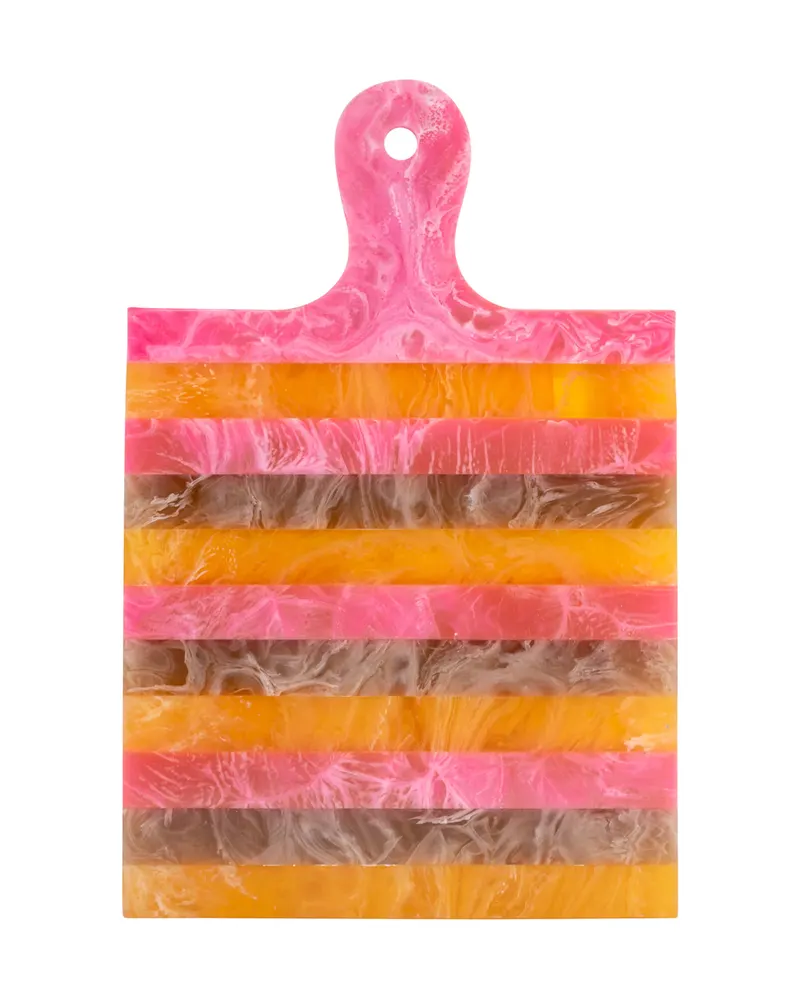 Tablett Cindy klein, Rosa/Orange von Richmond Interiors