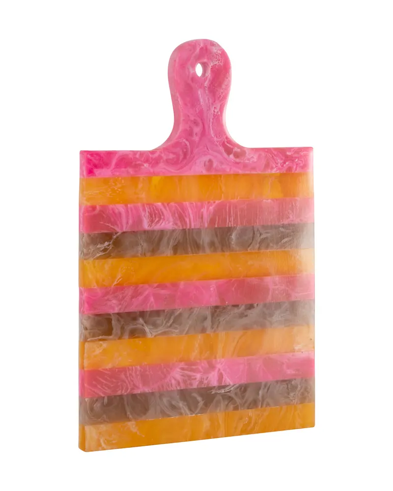 Tablett Cindy klein, Rosa/Orange von Richmond Interiors, Produktansicht 2