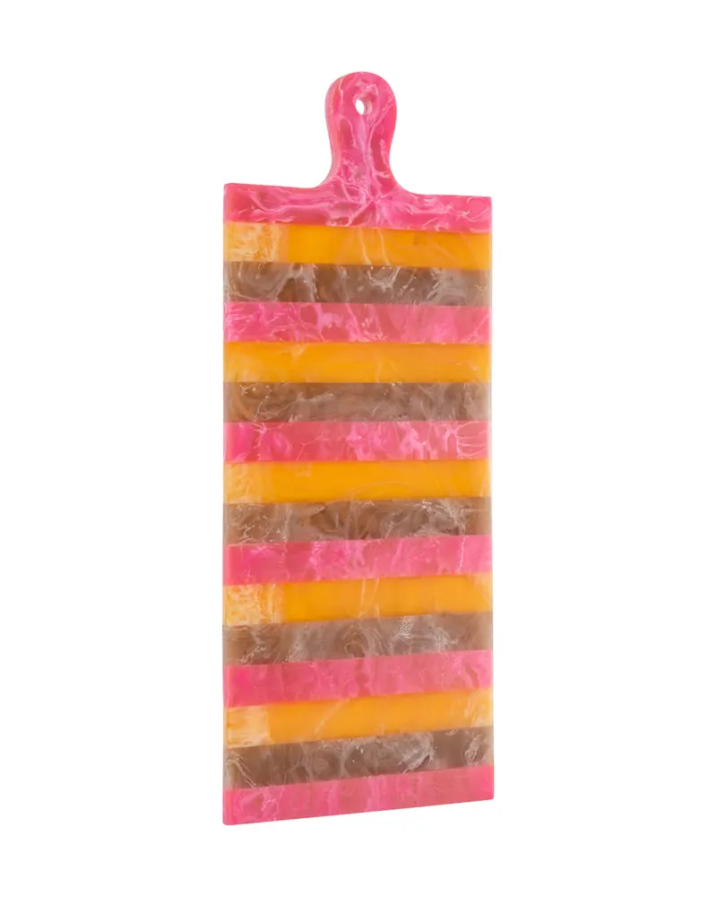Tablett Cindy groß, Rosa/Orange von Richmond Interiors, Produktansicht 2