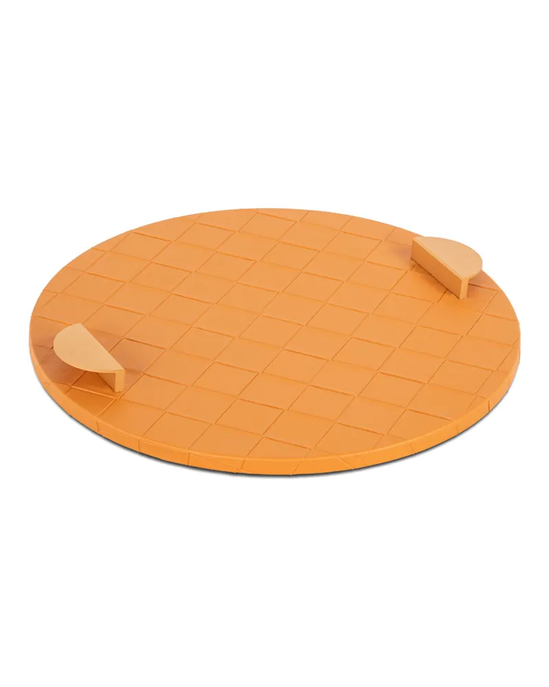 Tablett Mavey, Orange von Richmond Interiors