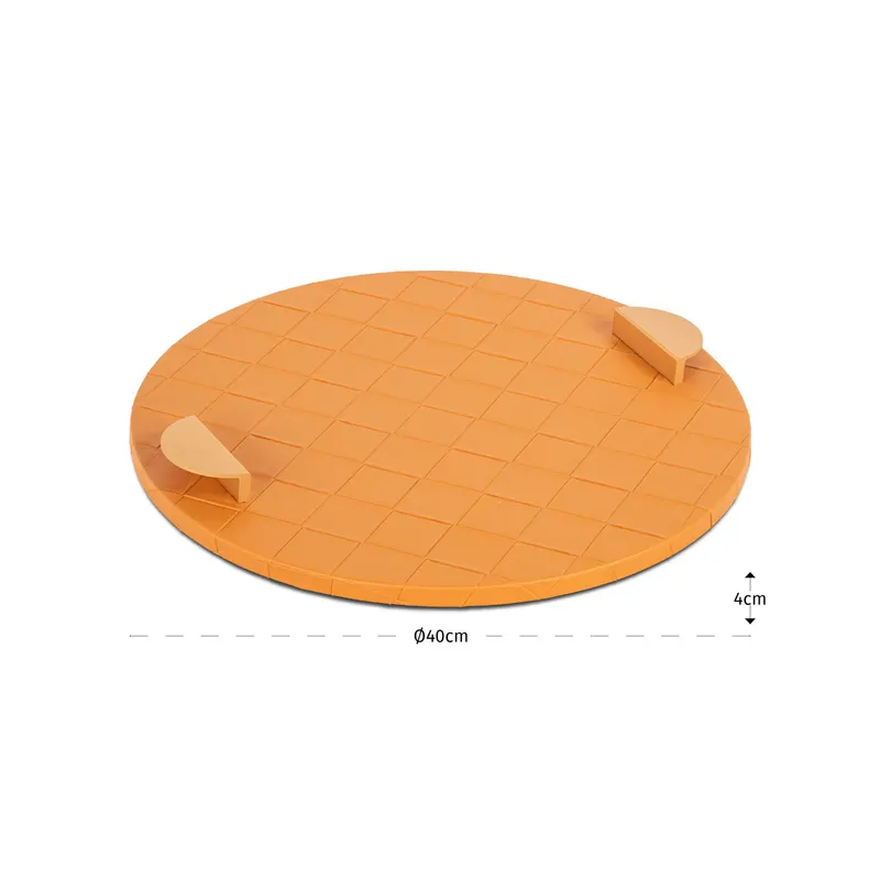 Tablett Mavey, Orange von Richmond Interiors, Maßzeichnung 7