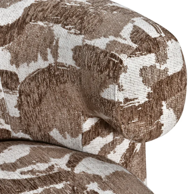 Sessel Talley, Brown nature, drehbar von Richmond Interiors, Produktansicht 6