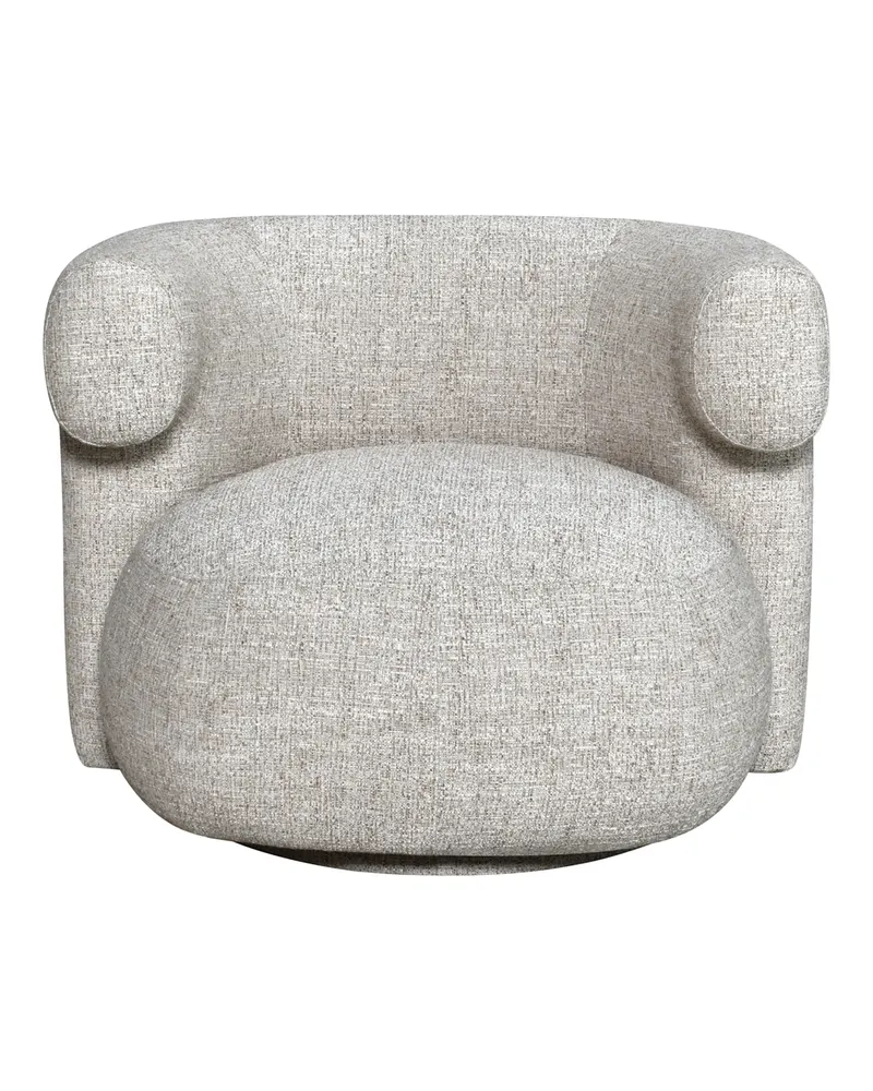 Sessel Talley, Cream tweed, drehbar von Richmond Interiors