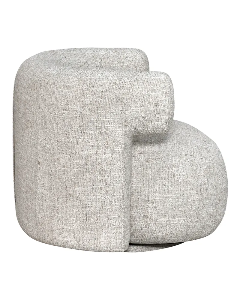 Sessel Talley, Cream tweed, drehbar von Richmond Interiors, Produktansicht 4