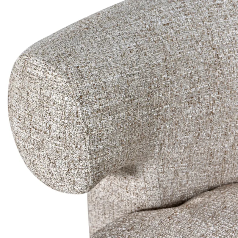 Sessel Talley, Cream tweed, drehbar von Richmond Interiors, Produktansicht 7
