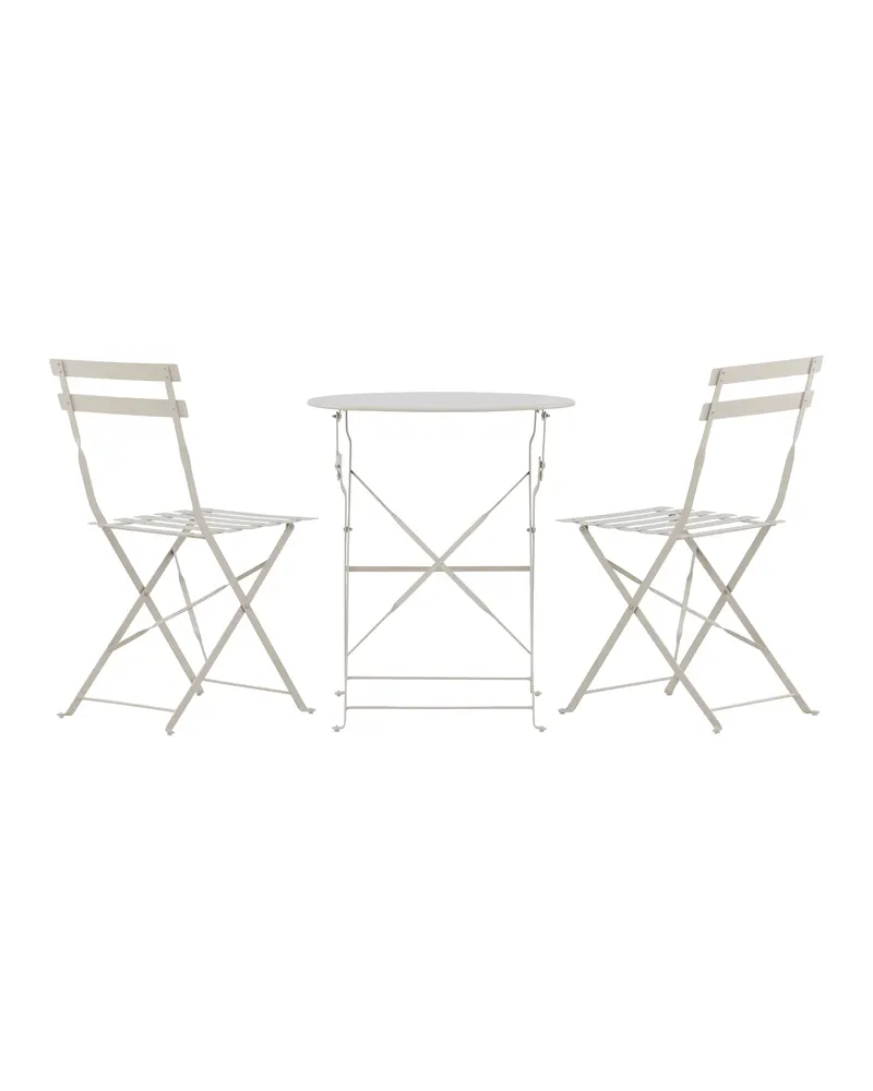 Tao Balkonmöbel-Set mit rundem Klapptisch und zwei Klappstühlen, Ansicht 9