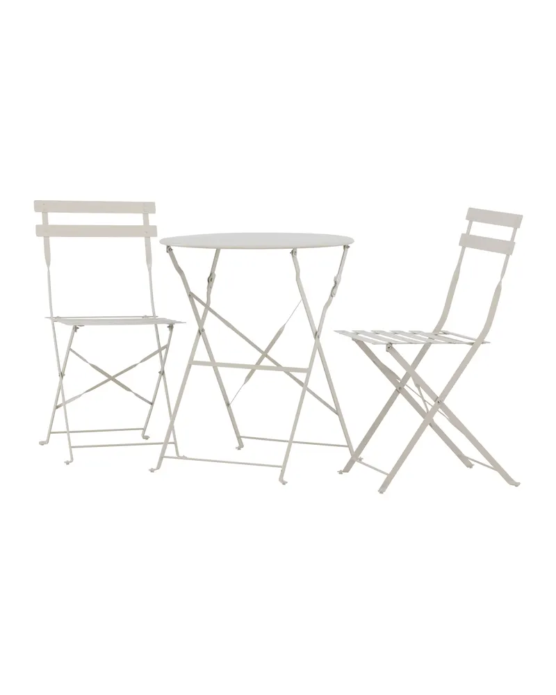 Tao Balkonmöbel-Set mit rundem Klapptisch und zwei Klappstühlen, Ansicht 5