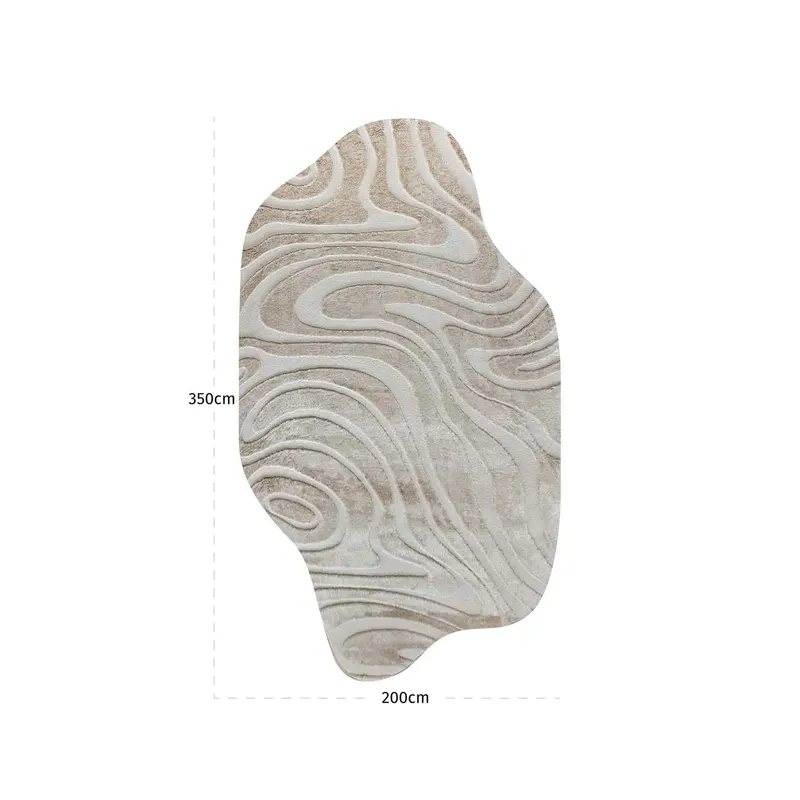 Teppich Ivar Beige, 200 × 350 cm von Richmond Interiors, Maßzeichnung 5
