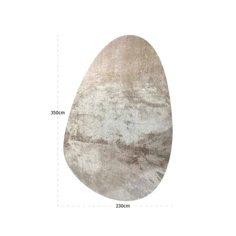 Teppich Mats, Beige, 230 × 350 cm von Richmond Interiors, Maßzeichnung 5