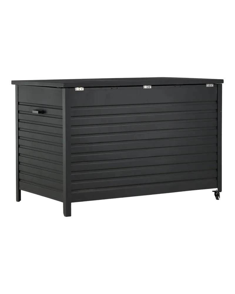Tiana Auflagenbox aus Aluminium mit Lamellenfront, Ansicht 11
