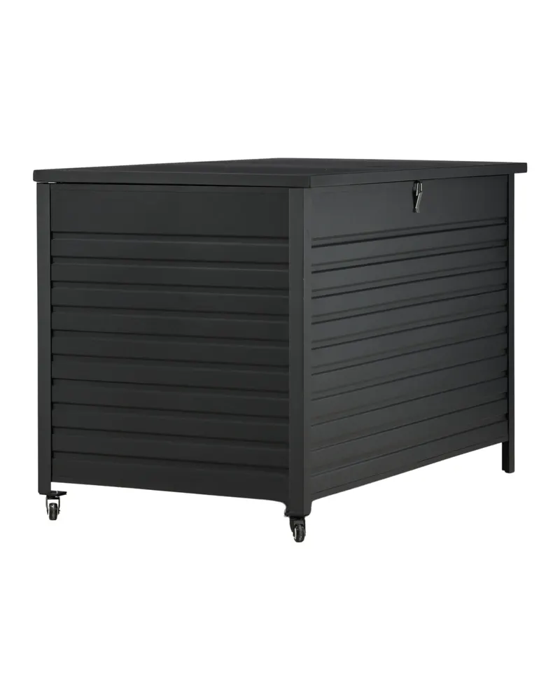 Tiana Auflagenbox aus Aluminium mit Lamellenfront, Ansicht 15