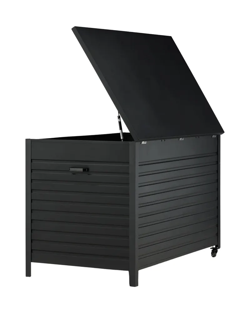 Tiana Auflagenbox aus Aluminium mit Lamellenfront, Ansicht 19