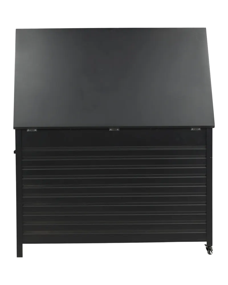 Tiana Auflagenbox aus Aluminium mit Lamellenfront, Ansicht 6