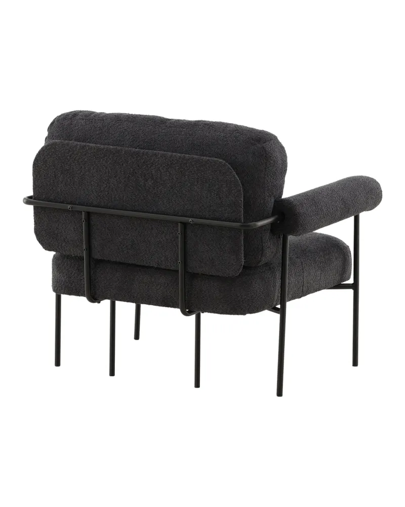 Tillberga x Josefin Lustig Bouclé-Sessel mit gerundeten Armlehnen, Ansicht 11