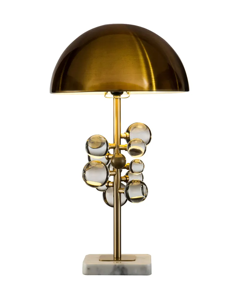 Tischleuchte Bela in Bronzefarben von Richmond Interiors
