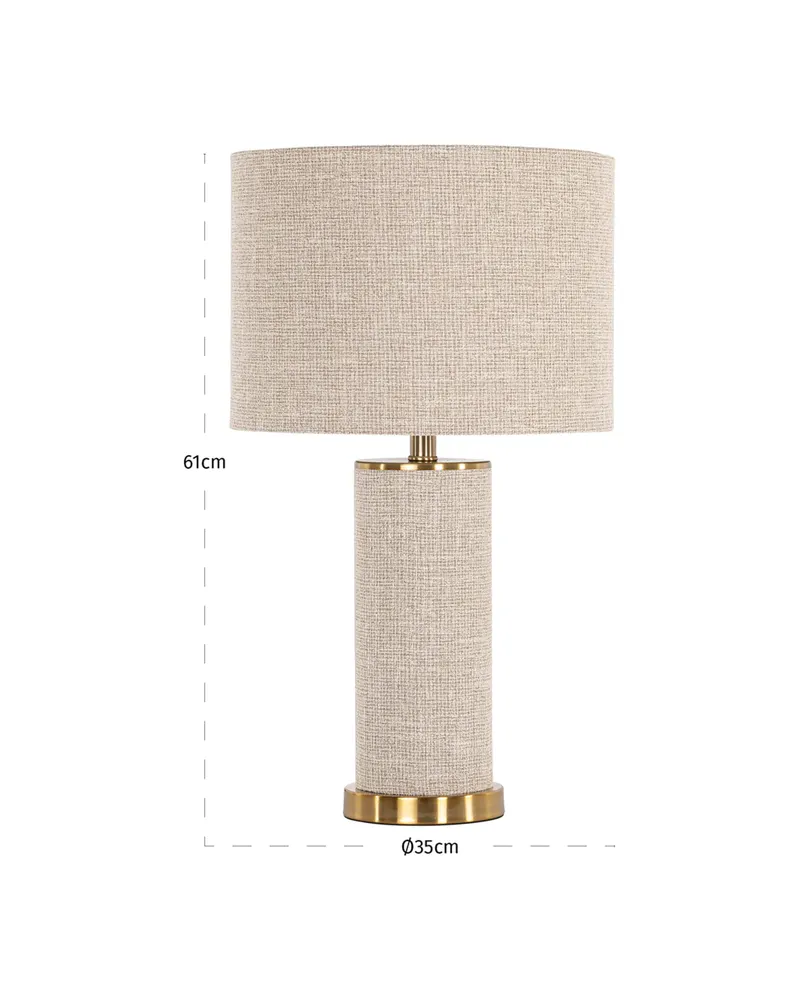 Tischleuchte Joline, Beige von Richmond Interiors, Produktansicht 5