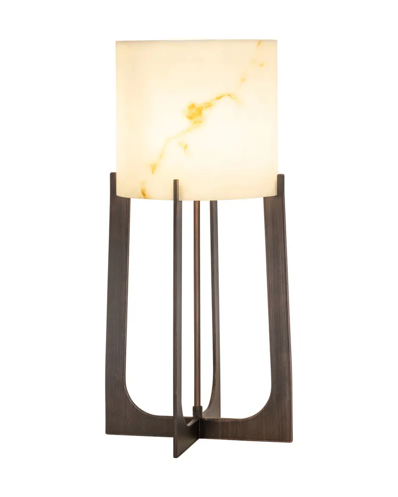 Tischleuchte Loura, Bronzefarben, klein von Richmond Interiors, Produktansicht 2