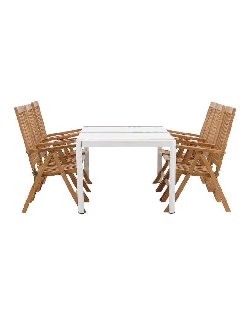 Togo & Kenya Gartenmöbel-Set mit 6 Teakstühlen, Ansicht 10