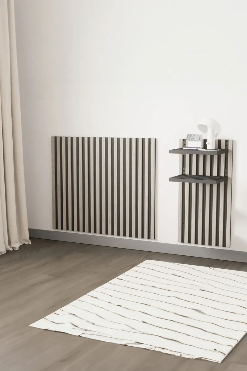 Toulon Wanddeko mit Streifen, im Wohnraum