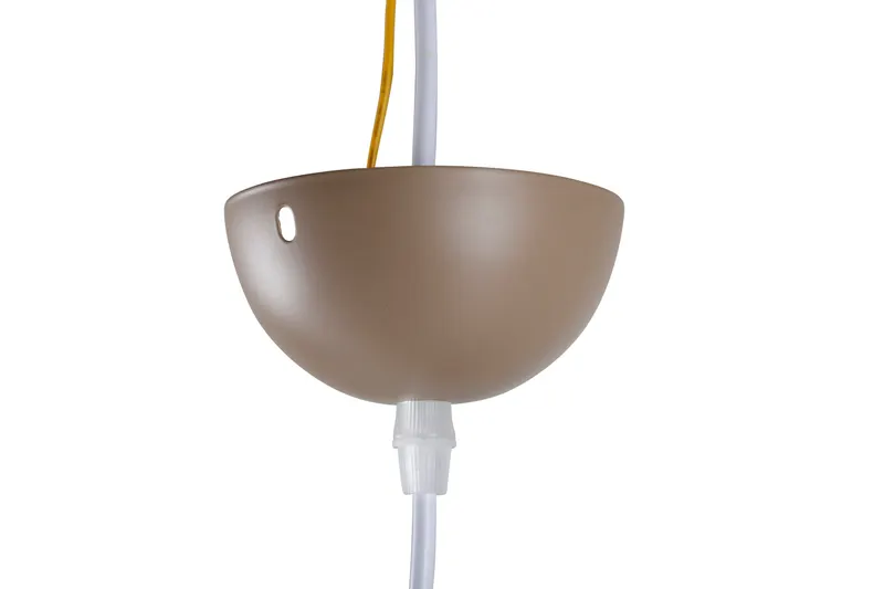 Tubbie Hängelampe mit Kugelschirm in Ø 29 cm, Beige, Ansicht 8