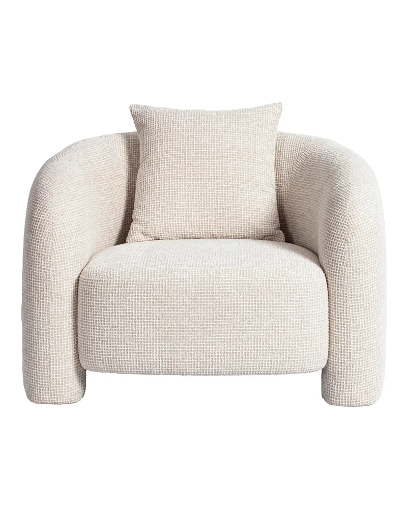Loungesessel Tuscany in Beige blockweave von Richmond Interiors