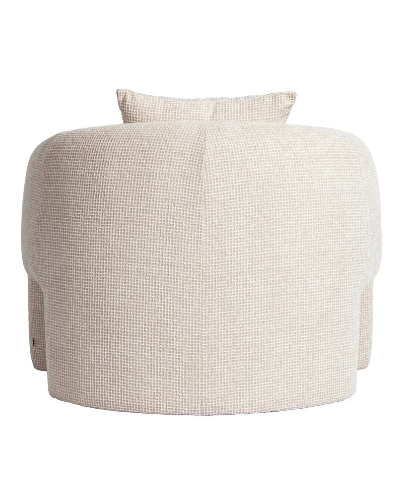 Loungesessel Tuscany in Beige blockweave von Richmond Interiors, Produktansicht 5