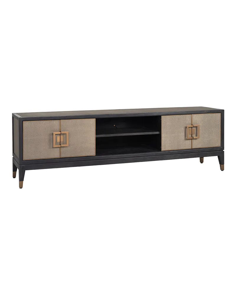 TV-Möbel Bloomville, Brass Shagreen von Richmond Interiors, Produktansicht 2