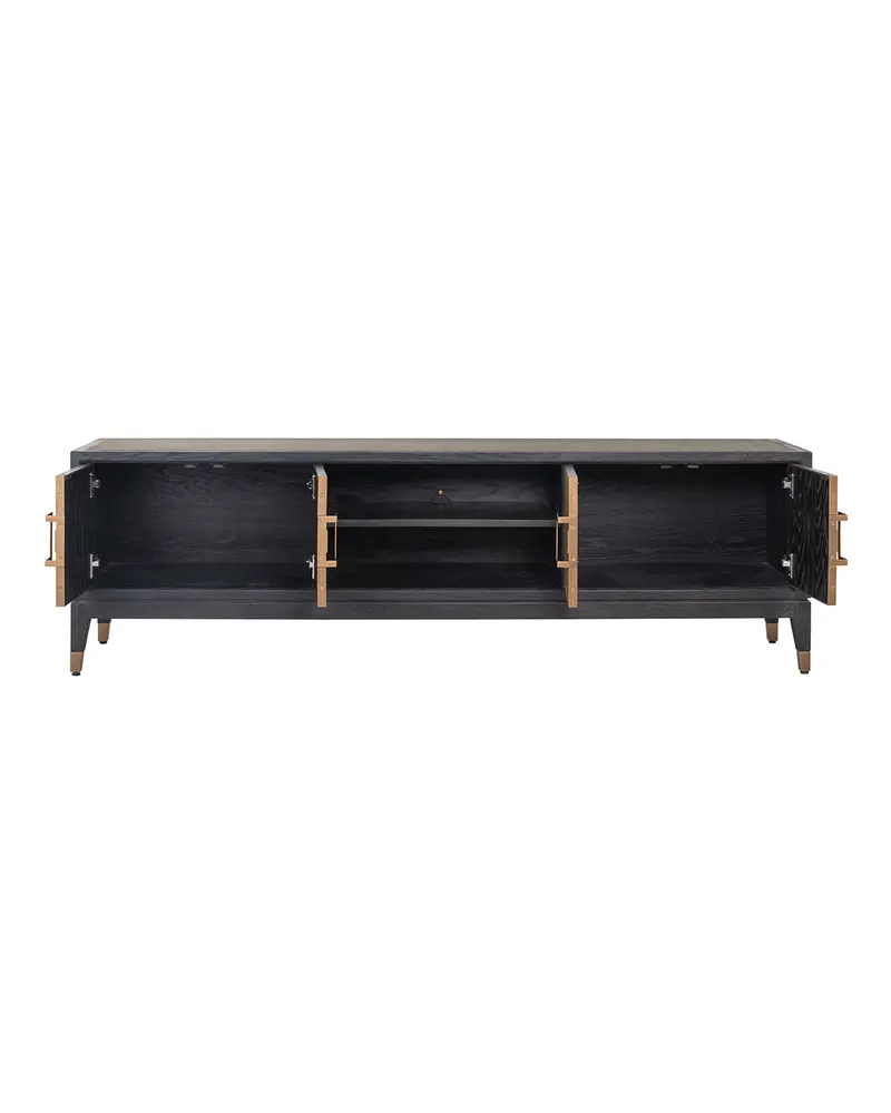 TV-Möbel Bloomville, Brass Shagreen von Richmond Interiors, Produktansicht 4