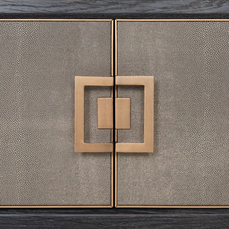 TV-Möbel Bloomville, Brass Shagreen von Richmond Interiors, Produktansicht 7