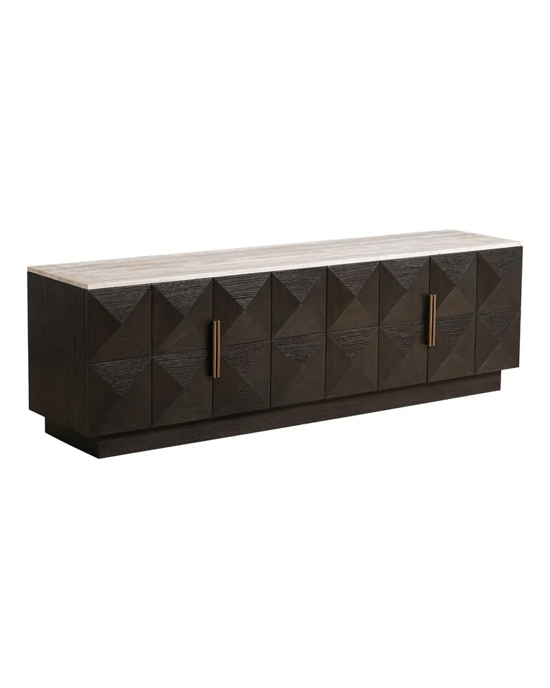TV-Möbel Claremont, Braun von Richmond Interiors, Produktansicht 2
