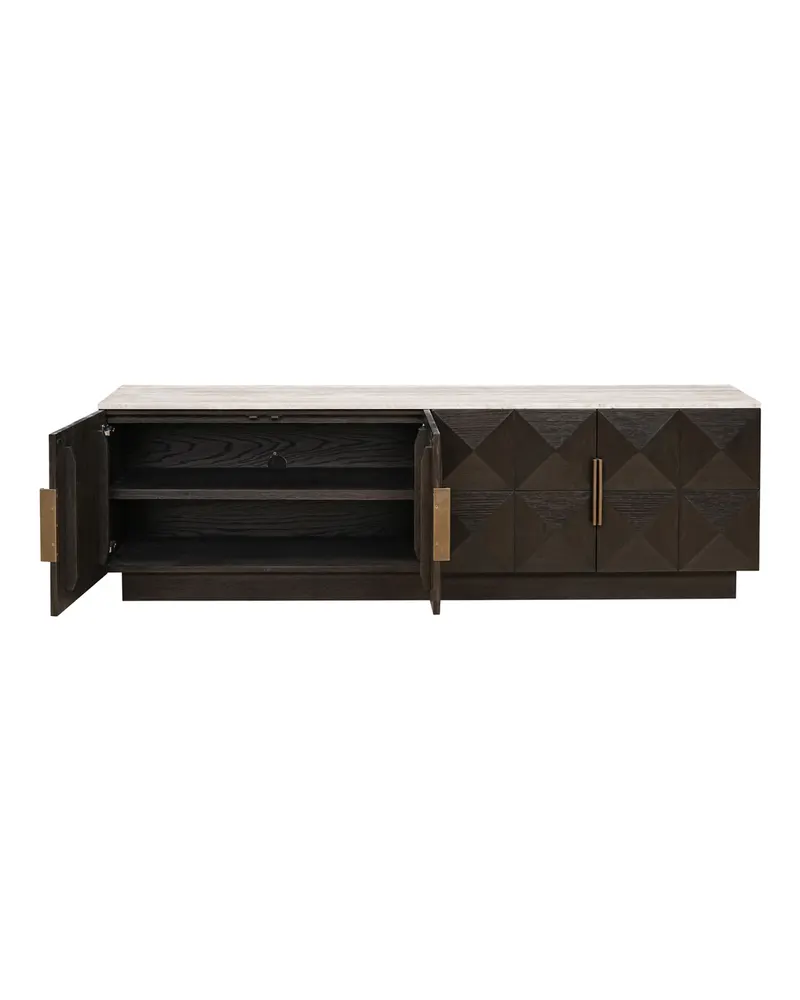 TV-Möbel Claremont, Braun von Richmond Interiors, Produktansicht 4