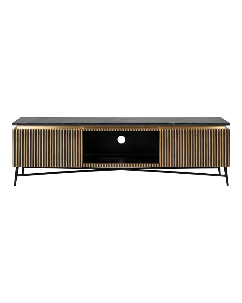 TV-Möbel Ironville 170 cm, Goldfarben von Richmond Interiors