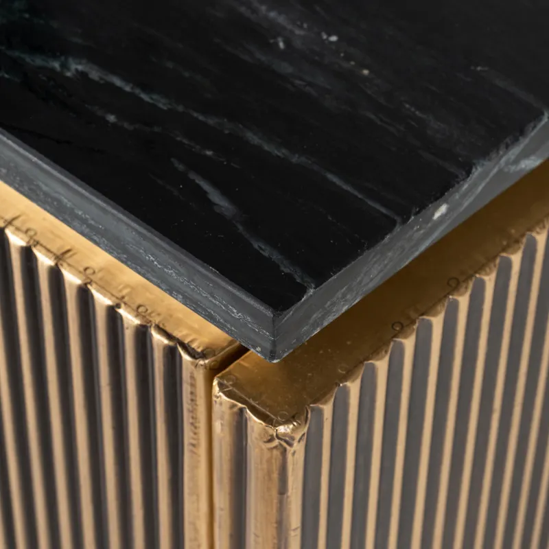TV-Möbel Ironville 170 cm, Goldfarben von Richmond Interiors, Produktansicht 6
