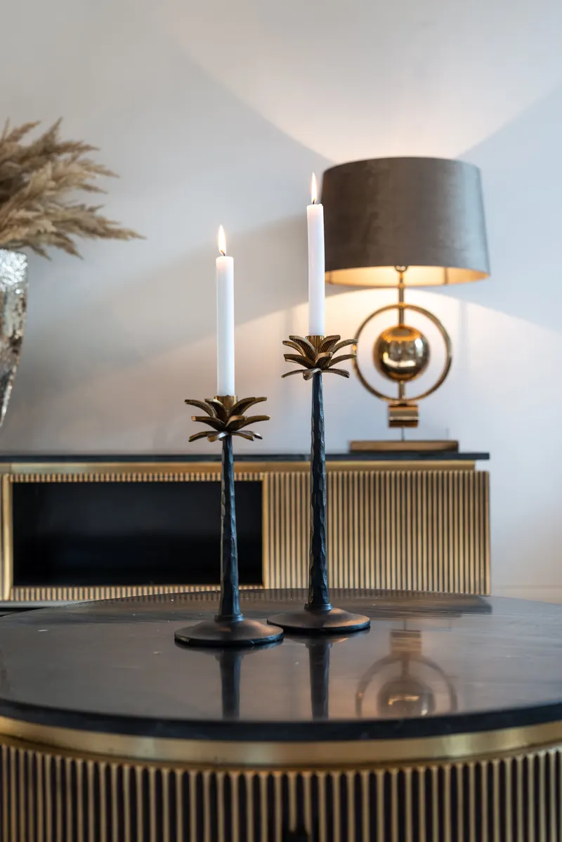 TV-Möbel Ironville 170 cm, Goldfarben von Richmond Interiors, Wohnbeispiel 9, im Wohnraum