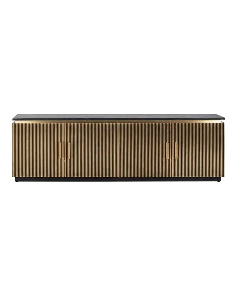 TV-Möbel Ironville 200 cm, Goldfarben von Richmond Interiors