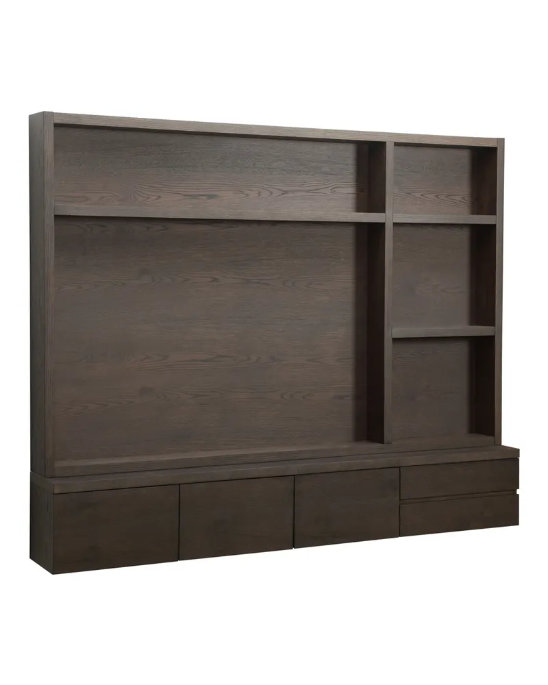 TV-Möbel Lachance Braun, 176 cm hoch von Richmond Interiors, Produktansicht 2