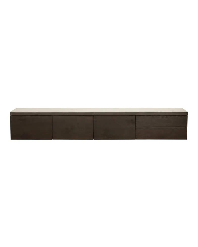 TV-Möbel Lachance Braun, 35 cm hoch von Richmond Interiors