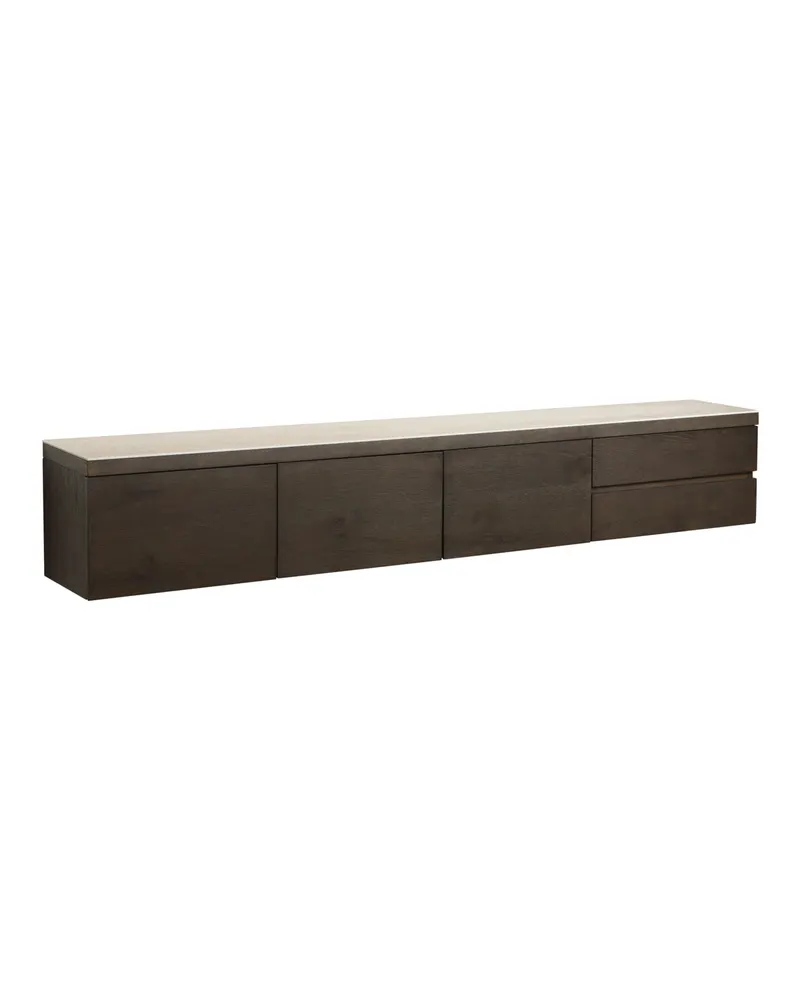 TV-Möbel Lachance Braun, 35 cm hoch von Richmond Interiors, Produktansicht 2