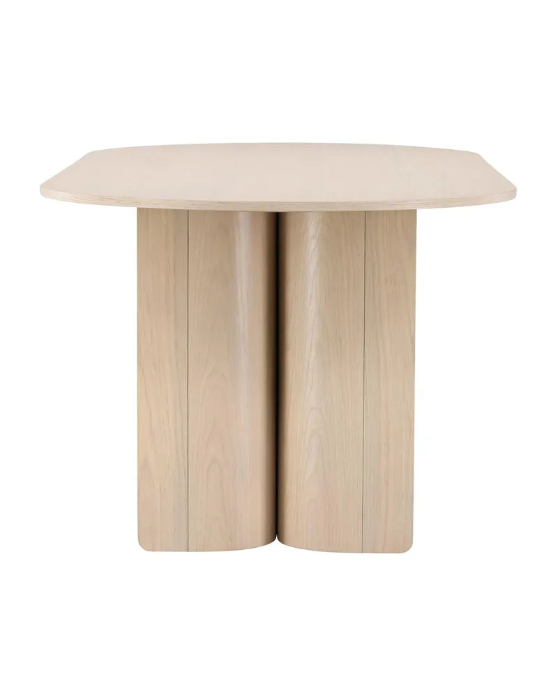 Tyresö ovaler Esstisch 220 × 100 cm in Whitewash, Ansicht 11