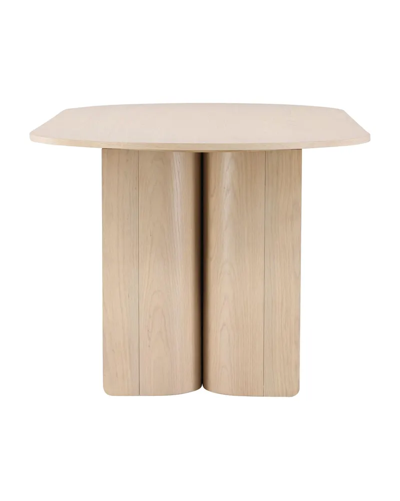 Tyresö ovaler Esstisch 220 × 100 cm in Whitewash, Ansicht 4