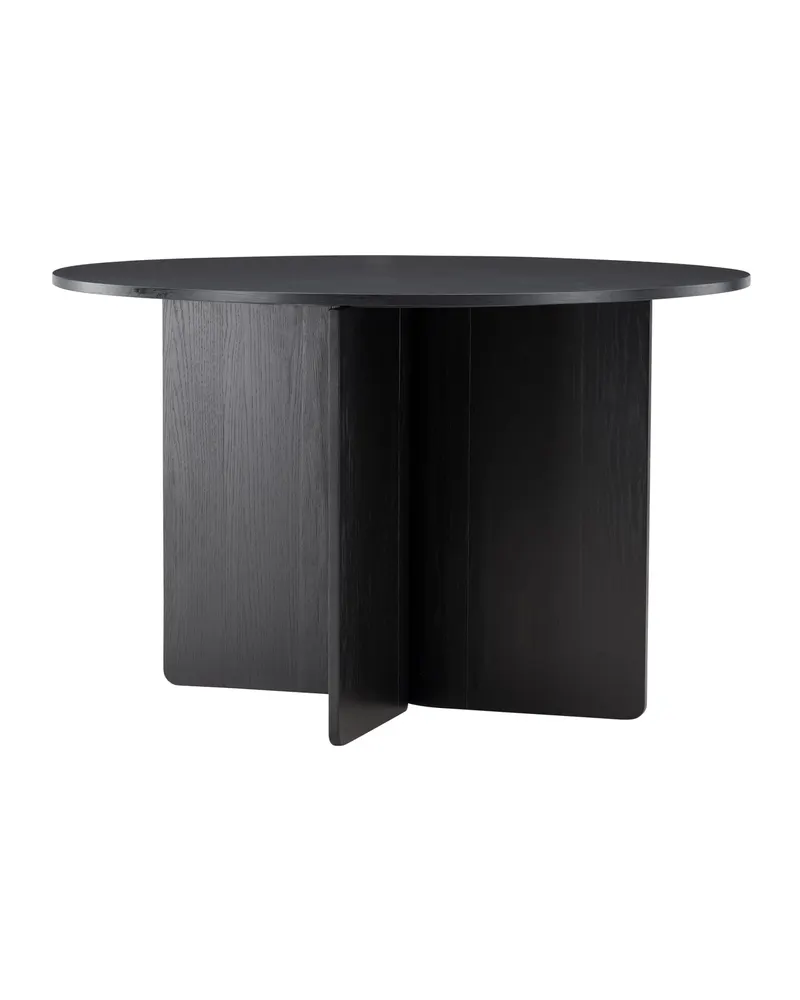 Tyresö runder Esstisch Ø 120 cm, Schwarz