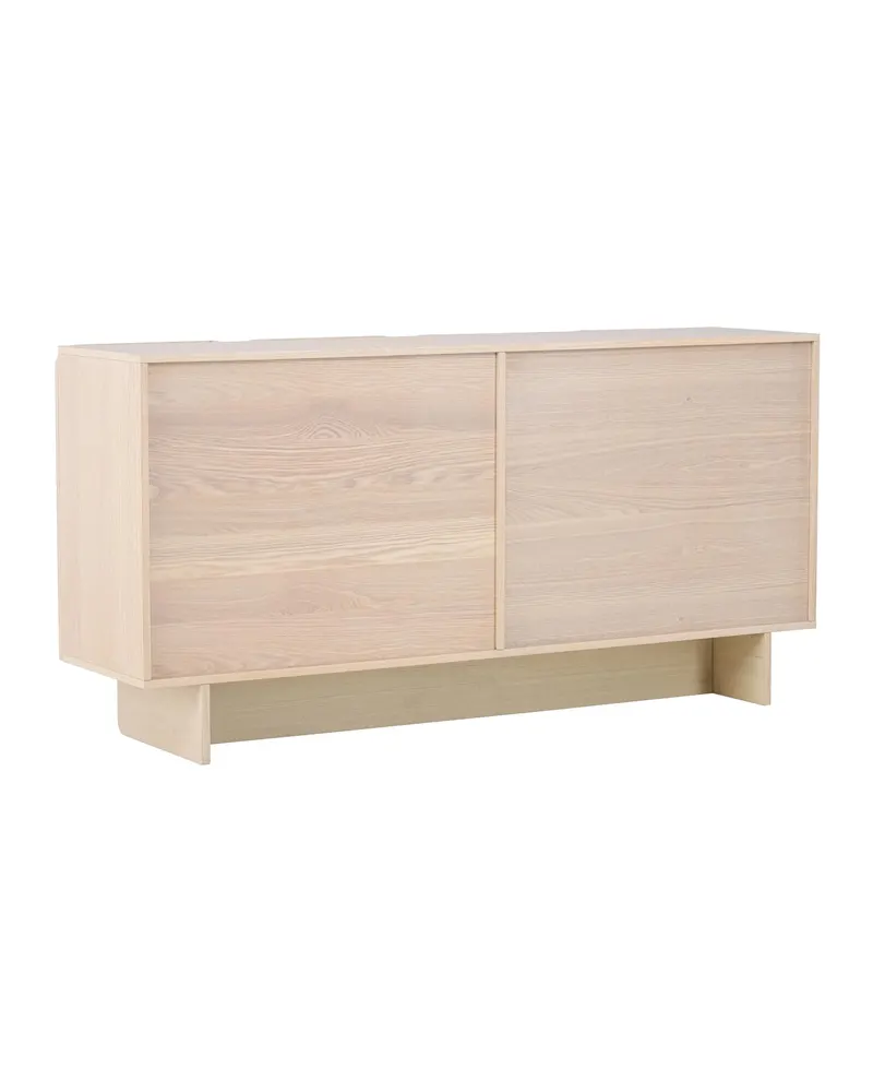 Tyresö Sideboard auf Sockel in 42 × 80 × 160 cm, Whitewash, Ansicht 9