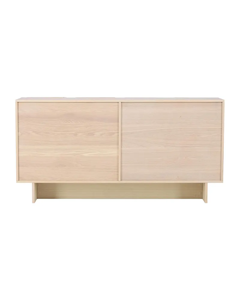 Tyresö Sideboard auf Sockel in 42 × 80 × 160 cm, Whitewash, Ansicht 10