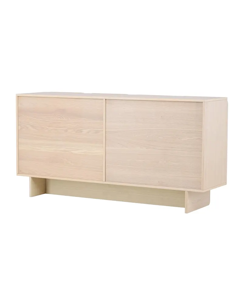Tyresö Sideboard auf Sockel in 42 × 80 × 160 cm, Whitewash, Ansicht 11