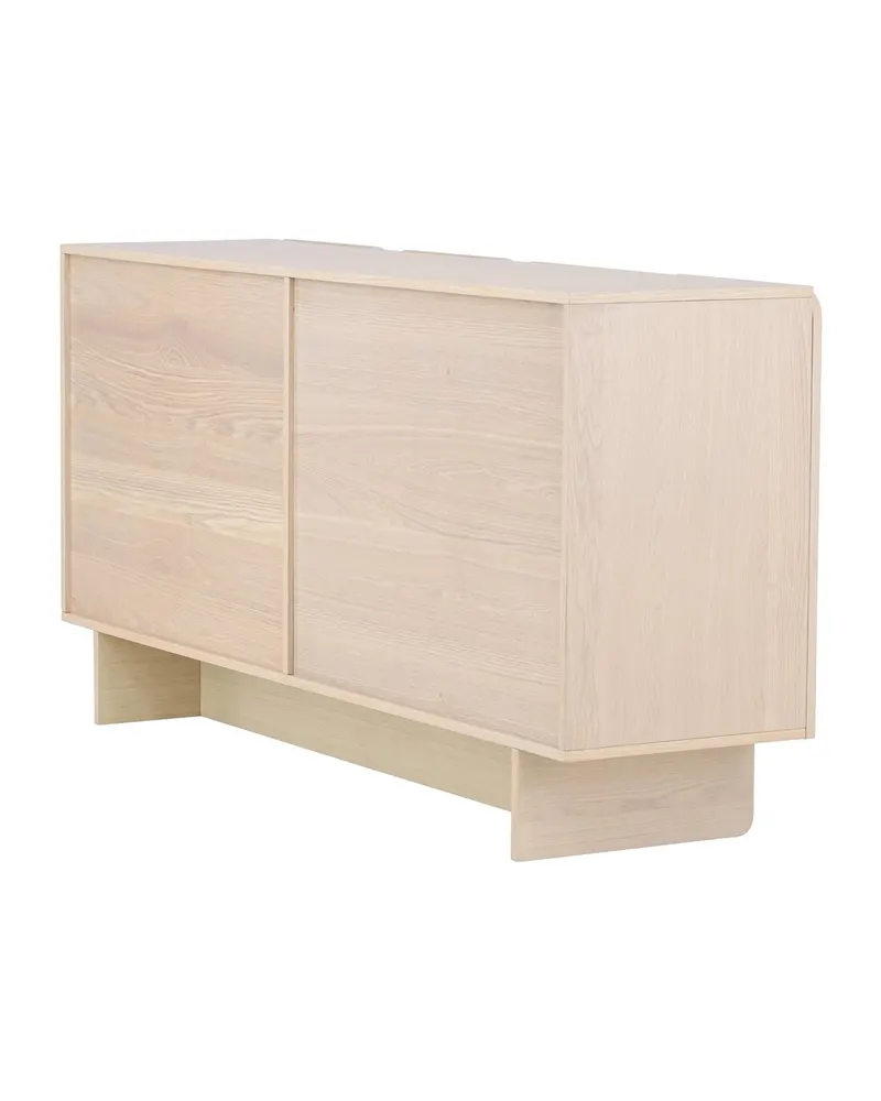 Tyresö Sideboard auf Sockel in 42 × 80 × 160 cm, Whitewash, Ansicht 12